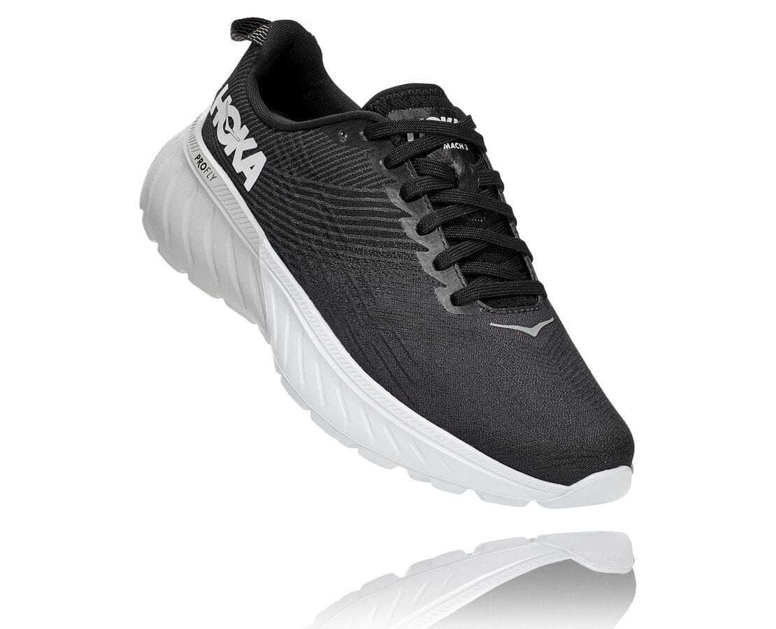 Hoka One One Mach 3 Női Edzőcipő Sötét Szürke [RWYUQ-0815]